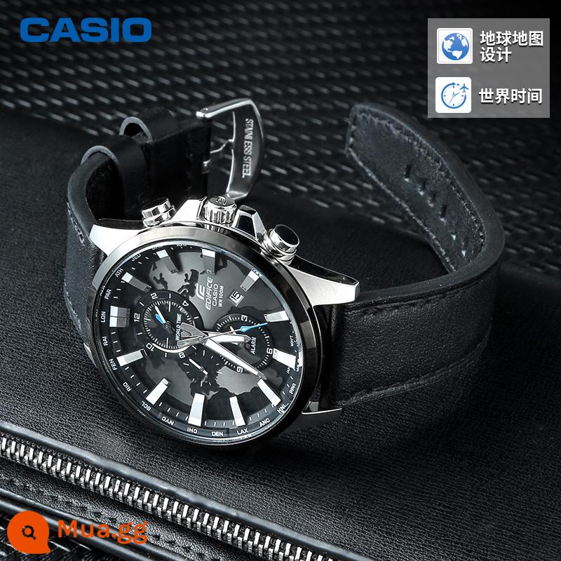 Trang web chính thức của đồng hồ CASIO dành cho nam giới hạn đồng hồ đeo tay thạch anh chống thấm nước chính hãng EFR-303L chính hãng - 1.EFR-303L-1AVUPR