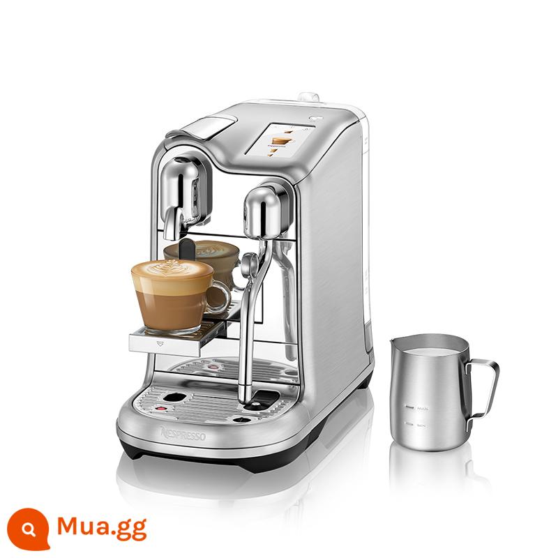 Máy pha cà phê viên nang lạ mắt NESPRESSO Creatista J620 One Home - bạc