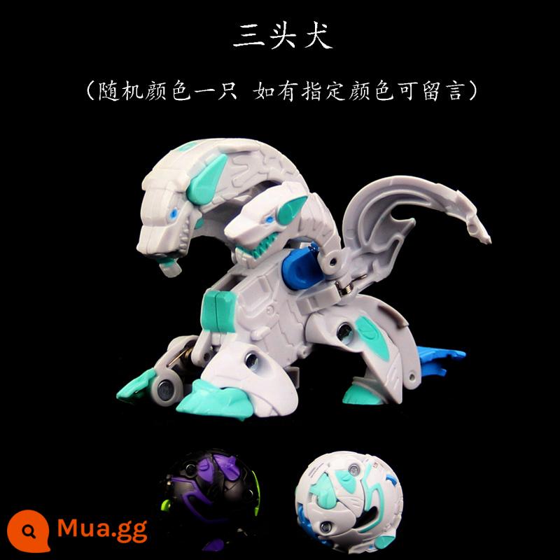 Bakugan Cậu Bé Mù Hộp Bạch Tuộc Nhện Kỳ Lân Đẩy Ra Biến Dạng Bóng Nổ Trứng Trẻ Em Bé Trai Trận Đồ Chơi - [Bakugan (con chó ba đầu)]