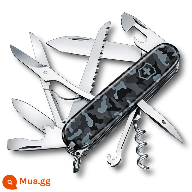 Victorinox Quân Đội Thụy Sĩ Dao Urban Hunter 91Mm Thụy Sĩ Dao Đa Năng Thụy Sĩ Trung Sĩ Dao Gấp Dao Thụy Sĩ - ngụy trang