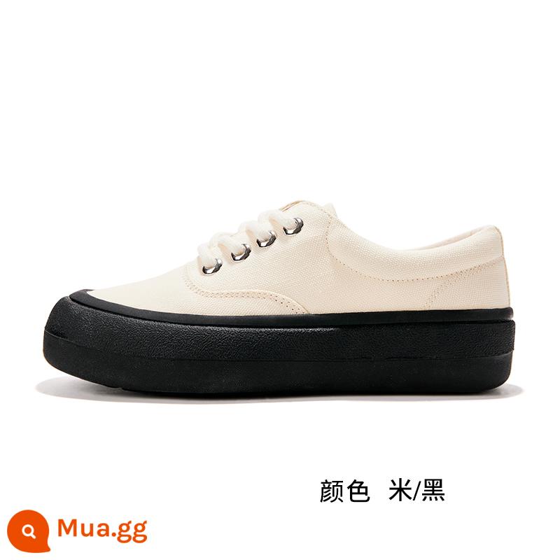 Feiyue/feiyue bánh mì giày vải giày nữ mùa xuân tất cả các trận đấu giản dị giày trắng hấp bun giày 548 - 548 mét đen