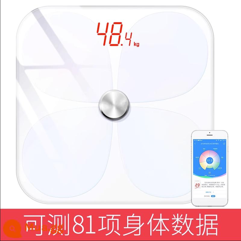 Dorui Aikang chỉ cân cơ thể thông minh quy mô mỡ điện tử hộ gia đình cơ thể con người sạc độ chính xác nữ cân quy mô để đo chất béo - Mô hình trọn gói 28 × 28 (mô hình có thể sạc lại) Ứng dụng Duorui