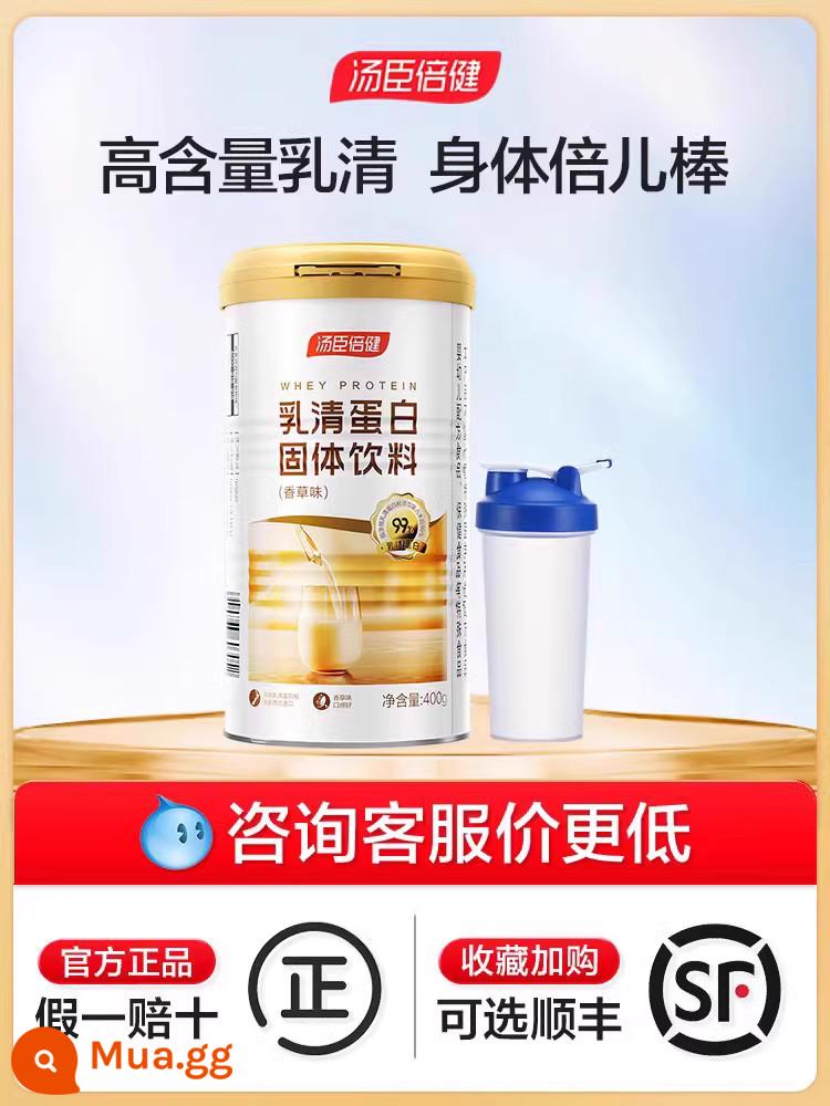 Tomson Better's Sữa -Bột protein cao protein ở giữa người già sau cửa hàng hàng đầu chính thức dinh dưỡng - Whey protein 400g*1 [dùng thử 20 ngày]