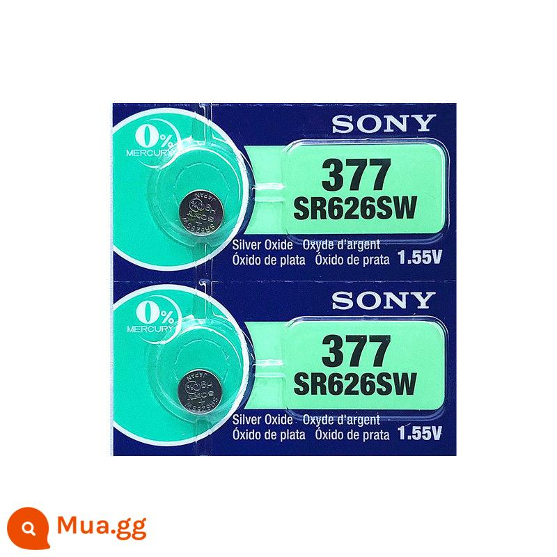 Pin đồng hồ chính hãng 377/SR626SW/377A/377S/LR626/L626/AG4 xe trẻ em - 2 pin + cờ lê 2 móng + keo chống nước