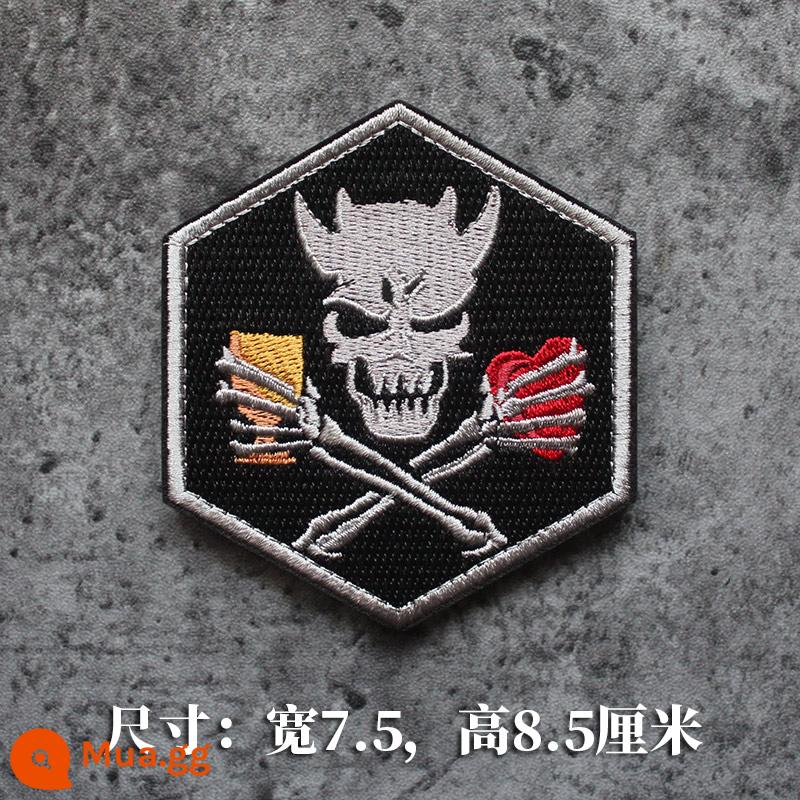 Thêu Velcro Scenic Morale Patch Phiêu lưu ngoài trời Cắm trại Traveller Keo Armband Morale Patch - biển khơi