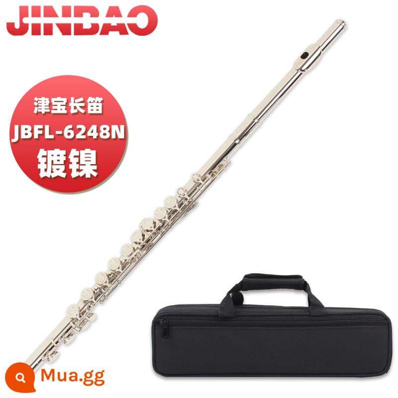 Jinbao Pirate JBFL-6248S Kiểm tra của người mới bắt đầu - Sáo Jinbao Jinbao JBFL-6248N mẫu mạ niken