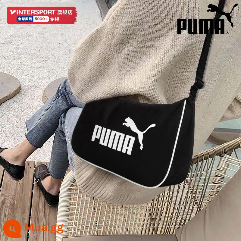 Túi tote Puma Hummer túi nữ mùa hè 2023 túi cầm tay sức chứa lớn mới túi đeo vai nữ túi hàng hiệu thời thượng - 079372-01/Túi mông