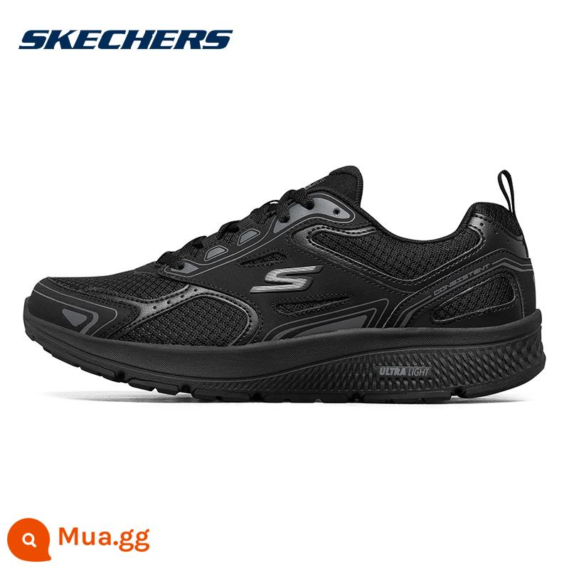 Skechers nam samurai giày samurai giày mùa thu và giày thể thao mùa đông cửa hàng hàng đầu cửa hàng chạy giày nam giày đen nam - BKCC/tất cả màu đen/SF miễn phí vận chuyển/kiểu hình ảnh chính/một nửa kích thước quá lớn