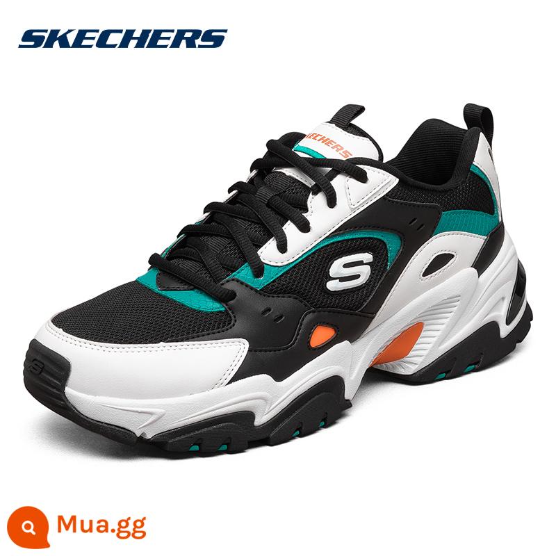 SKECHERS Nam Chính Thức Soái Hạm Store Mùa Đông Thoáng Khí Giày Thể Thao Nam Chính Hãng Bố Giày Giày Chạy Bộ - BKMT/Mẫu hình ảnh chính/Mẫu bán chạy nhất tại các cửa hàng thực tế Màu đen/Nhiều màu