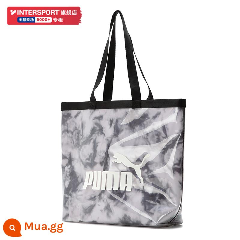 Túi tote Puma Hummer túi nữ mùa hè 2023 túi cầm tay sức chứa lớn mới túi đeo vai nữ túi hàng hiệu thời thượng - 079489-01