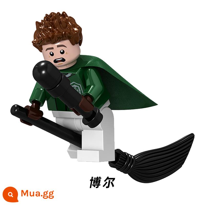 Tương thích với LEGO Harry Potter Trận Quidditch Rubeus Haggs Slytherin Gryffindor Minifigure Đồ chơi - Bol