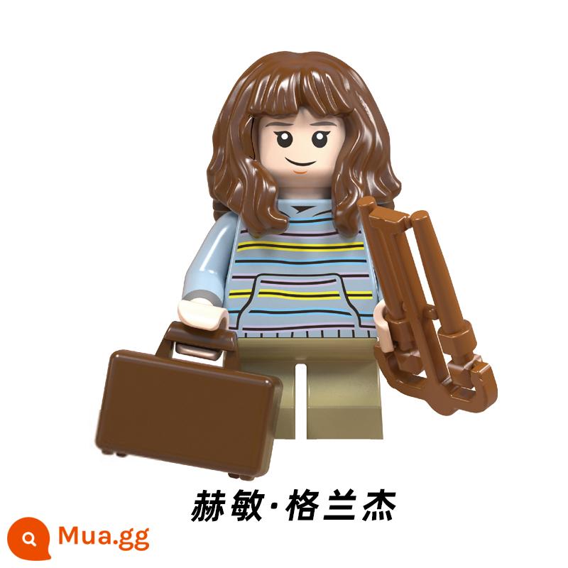 Tương thích với LEGO Harry Potter Trận Quidditch Rubeus Haggs Slytherin Gryffindor Minifigure Đồ chơi - Hermione Granger