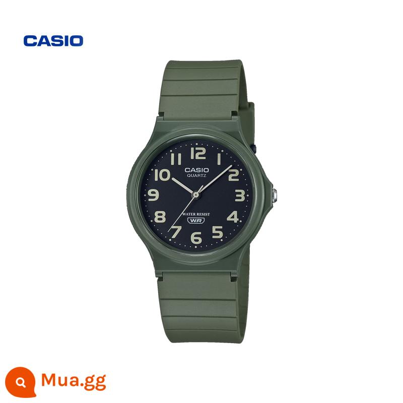 [Quà tặng] Cửa hàng hàng đầu CASIO MQ-24 đồng hồ điện tử nam nữ nhỏ màu đen trang web chính thức sản phẩm chính hãng chính thức - MQ-24UC-3BDF