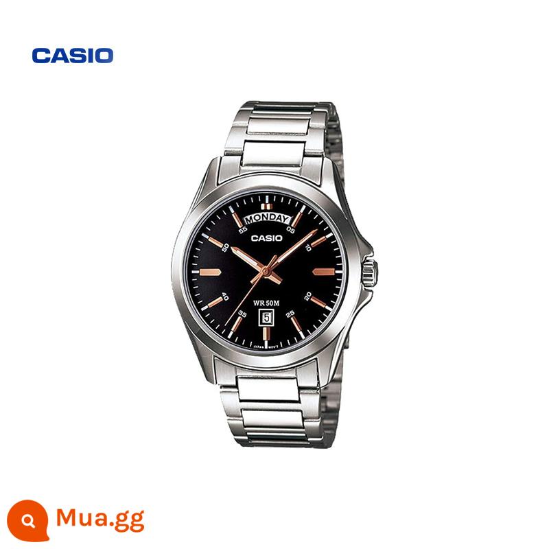 Cửa hàng hàng đầu của CASIO MTP-1375D đồng hồ thạch anh nam xu hướng thời trang chống nước thời trang thông thường Trang web chính thức chính thức chính hãng - MTP-1370D-1A2VDF