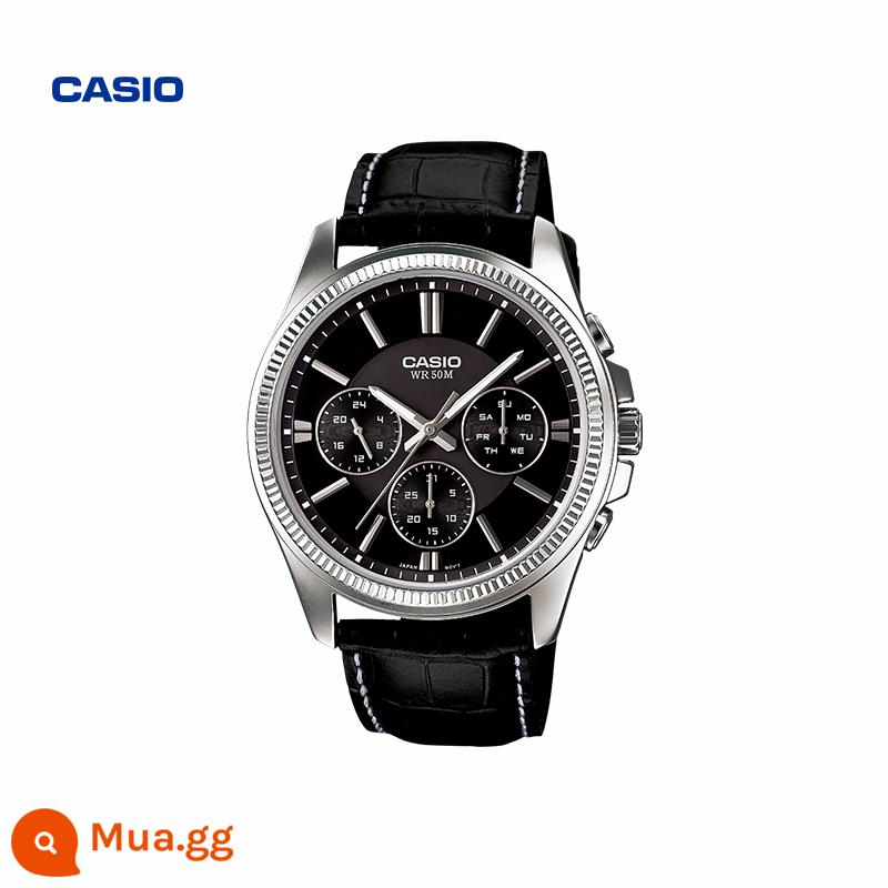 Cửa hàng hàng đầu của CASIO MTP-1375D đồng hồ thạch anh nam xu hướng thời trang chống nước thời trang thông thường Trang web chính thức chính thức chính hãng - MTP-1375L-1AVDF