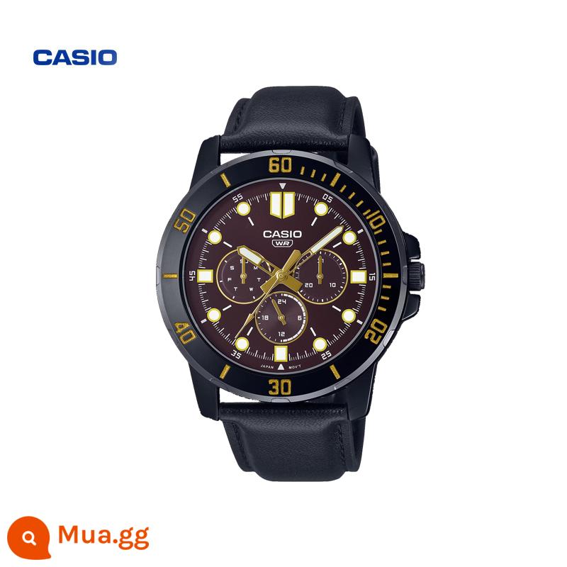 Cửa hàng Flagship của CASIO MTP-1384BUL Đồng hồ đeo tay nam thời trang công sở chống nước Trang web chính thức Hàng chính hãng - MTP-VD300BL-5EUDF