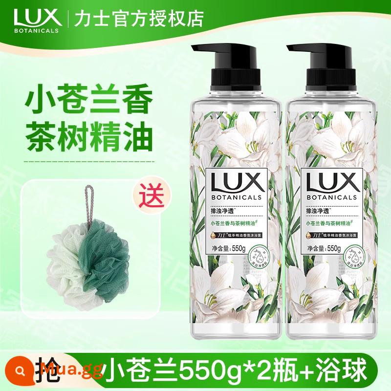 Sữa tắm Lux Freesia Bath Lotion Perfume Type Lasting Fragrance Female Perfume Bath Hàng chính hãng - Sữa Tắm Freesia 550g*2