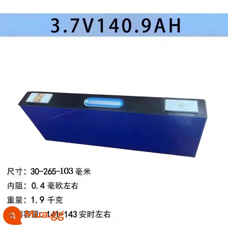 Thương hiệu mới Ningde xe máy điện pin lithium 3.7V40ah đơn lớn 60ah lưỡi điện xe điện ternary pin lithium - (Mã mài mới ND) 3.7V140.9ah