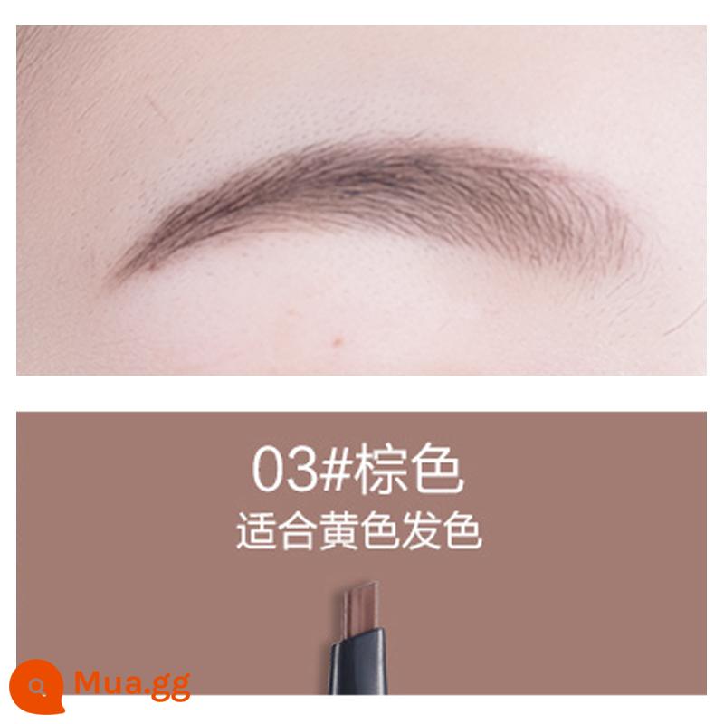 Chì kẻ mày Face Shop lâu trôi, không dễ phai, có gốc rõ ràng, thương hiệu lông mày hoang dã chính hãng hàng đầu cửa hàng chính thức - 3 # nâu