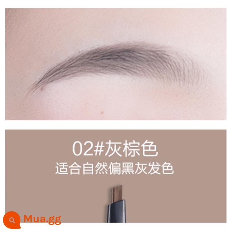 Chì kẻ mày Face Shop lâu trôi, không dễ phai, có gốc rõ ràng, thương hiệu lông mày hoang dã chính hãng hàng đầu cửa hàng chính thức - 2 # xám nâu