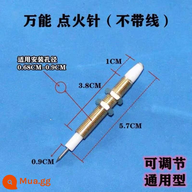 Đồng tay áo đa năng bếp gas đánh lửa cảm ứng kim bếp gas đánh lửa kim xung đánh lửa bếp gas đánh lửa kim - Không có chốt đánh lửa đầu dây đồng