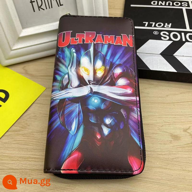 Ultraman Ví Trẻ Em Trường Tiểu Học Ví Đựng Tiền Xu Leo Cello Clutch Túi Đựng Thẻ Ngày Trẻ Em Quà Tặng Sinh Nhật Xu Hướng - Phát ra ánh sáng