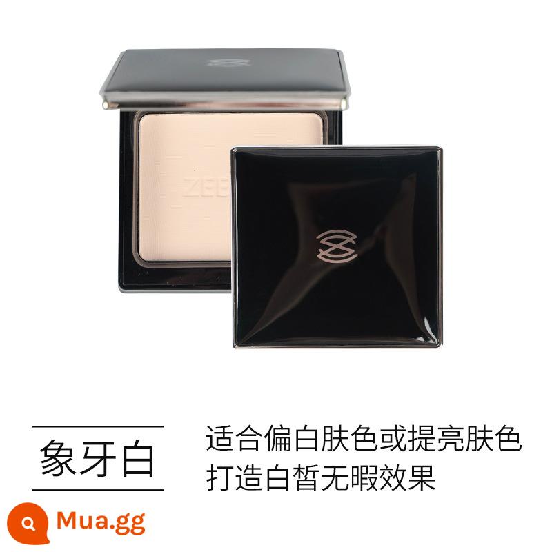 ZEESEA Nourishing Ai Cập Powder Cake Setting Powder dành cho da khô Dầu kiểm soát trang điểm Kem che khuyết điểm chống thấm nước và mồ hôi lâu dài - Trang Điểm Cổ Điển Đơn Giản-Siêu Lâu Trôi-M01 Trắng Ngà