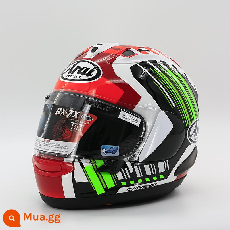 ARAI Nhập Khẩu Nhật Bản Đầu Máy Mũ Bảo Hiểm RX7X Đi GP Theo Dõi Người Chơi Full Mũ Bảo Hiểm Full Cover Đánh Thức Sư Tử - jonathan