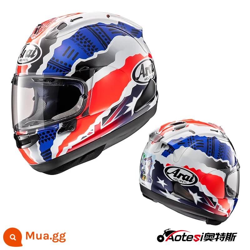 ARAI Nhập Khẩu Nhật Bản Đầu Máy Mũ Bảo Hiểm RX7X Đi GP Theo Dõi Người Chơi Full Mũ Bảo Hiểm Full Cover Đánh Thức Sư Tử - DOOHAN Duhan