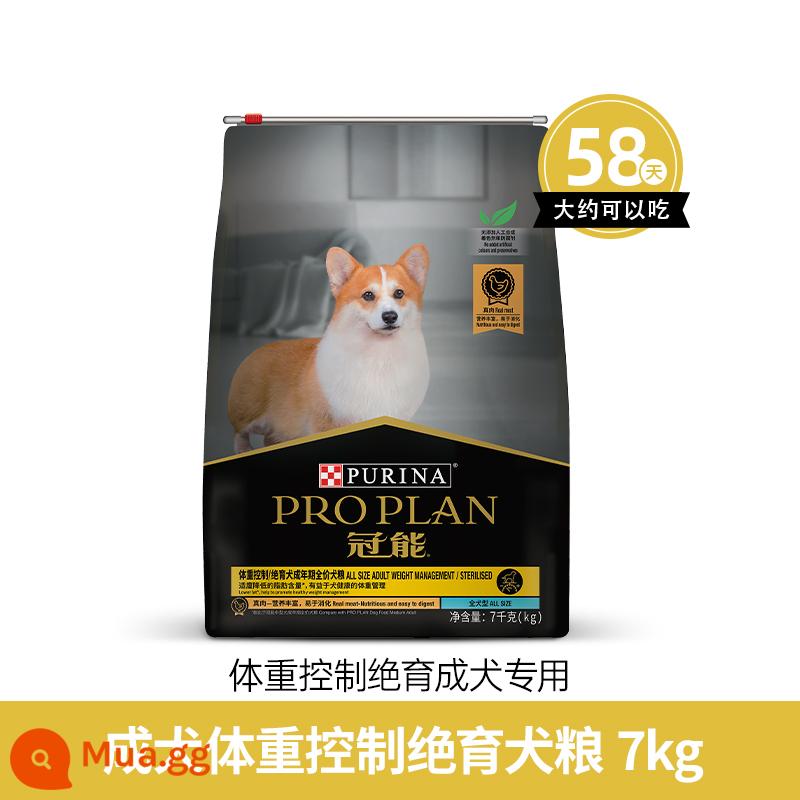 Thức ăn cho chó Guanneng cho chó nhỏ kén ăn lông đẹp chó trưởng thành bichon corgi thức ăn cho chó Teddy Special Dog Food 1.6kg/7kg - Thức ăn công thức kiểm soát cân nặng cho chó 7kg