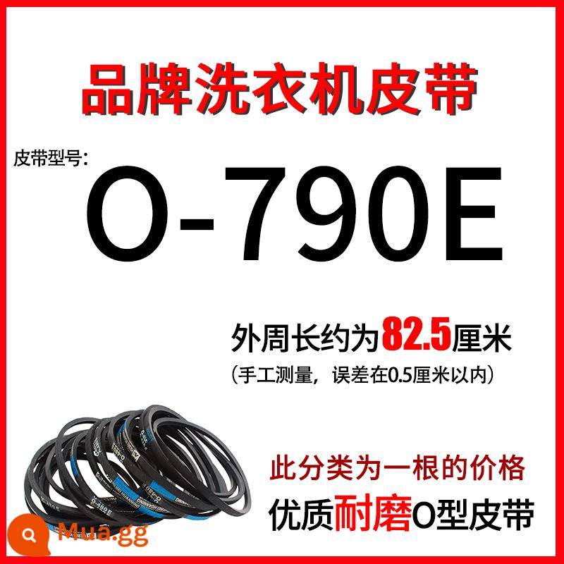 Đa Năng Máy Giặt Dây Hình Chữ O Dây V-Dây Truyền Truyền Động Băng Tải Động Cơ Động Cơ Dây Phụ Kiện - Tím O-790E (đen)