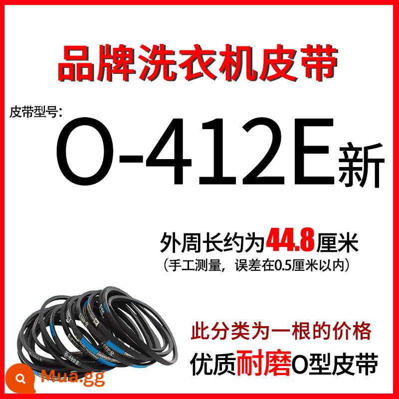 Đa Năng Máy Giặt Dây Hình Chữ O Dây V-Dây Truyền Truyền Động Băng Tải Động Cơ Động Cơ Dây Phụ Kiện - O-412E (mới) (màu đen)