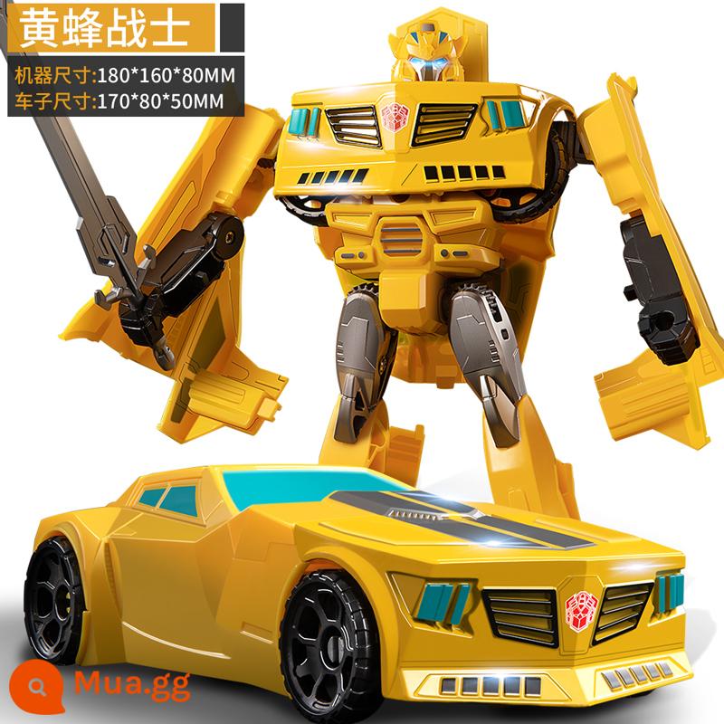 Biến Dạng Xe Ô Tô Đồ Chơi King Kong Robot Bumblebee Optimus Cậu Bé Chu Khủng Long Đỏ Nhện Hợp Kim Trẻ Em Chính Hãng - G1 Classic Style-Wasp Warrior [Phiên bản hợp kim]