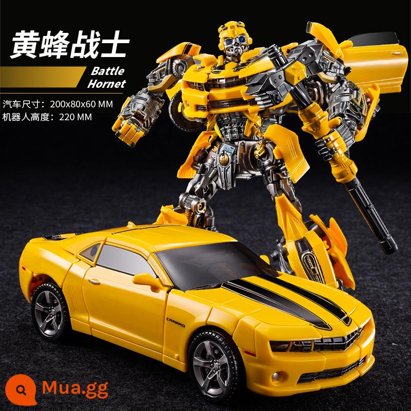 Mô hình Optimus cột biến hình đồ chơi ô tô King Kong 5 mô hình robot ong nghệ opss hợp kim trẻ em chính hãng 4 - Glaive Bumblebee-Có búa vũ khí [Phiên bản hợp kim] 22cm