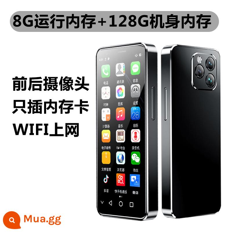 MP4WIFI có thể lên mạng, cắm thẻ, tải APP, xem phim, smart MP5, walkman, MP6, MP7 cho học sinh cấp 3 - Màn hình 4.0 (có camera + WiFi + chỉ cắm được thẻ nhớ) Thân máy [8G + 128G]