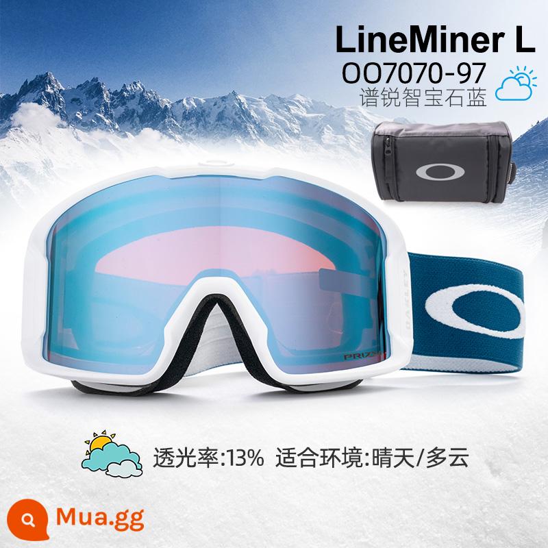 Oakley Oakley 24 kính trượt tuyết nam nữ mới LINEMINER 7070 kính trượt tuyết chống sương mù và chống gió - 70-97