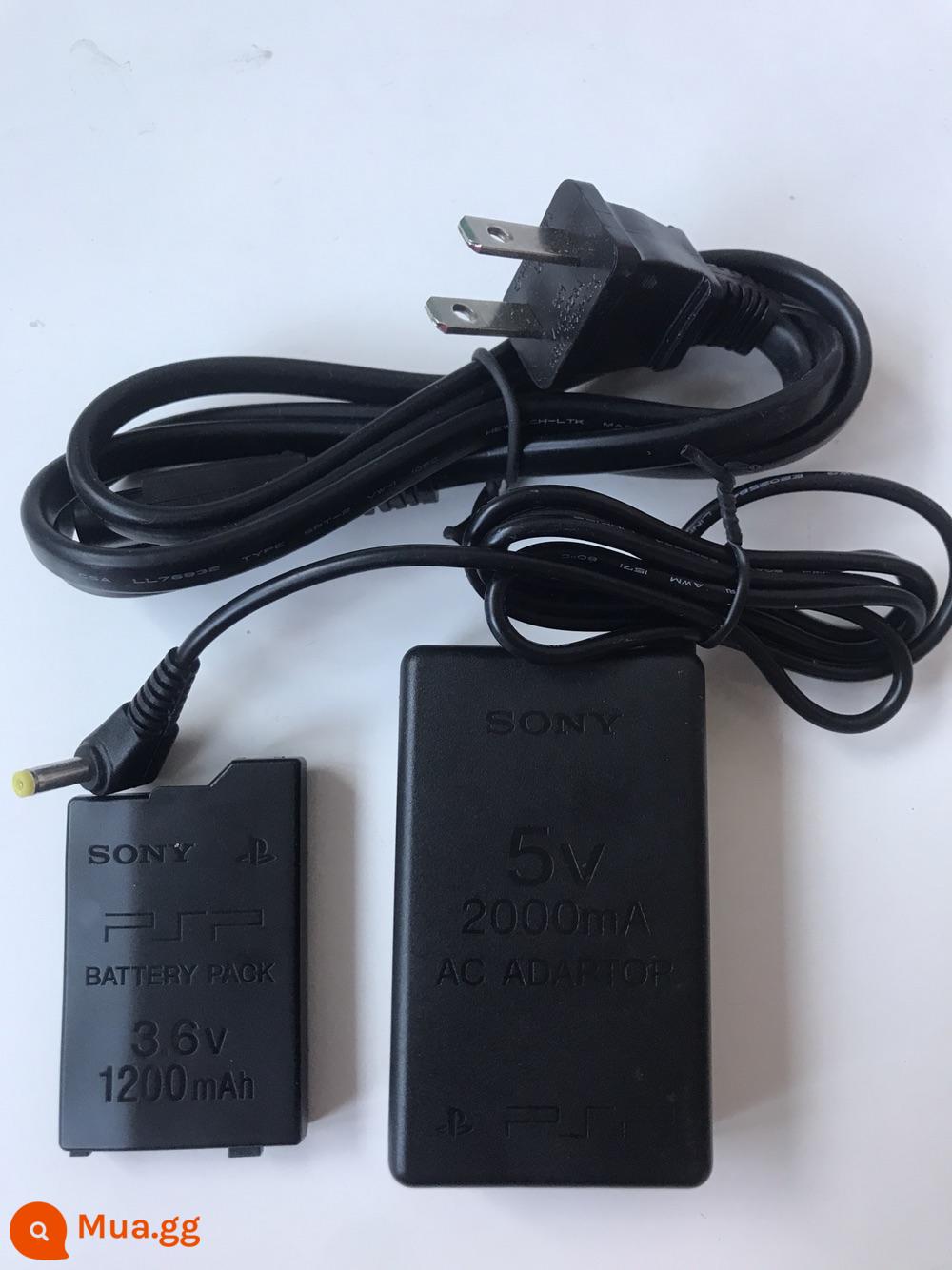 Pin PSP PSP2000 PSP3000 pin PSP sạc cáp dữ liệu cáp USB miễn phí vận chuyển - Pin + sạc 2000 mAh