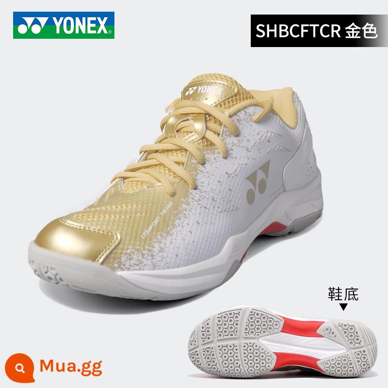 Mới YONEX Giày cầu lông Yonex dành cho nam và nữ SHBCFTCR thoáng khí mùa hè siêu nhẹ luyện tập chuyên nghiệp yy - Mẫu SHBCFTCR bạch kim mới nhẹ và thoáng khí