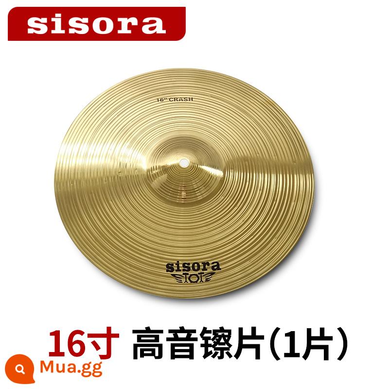 trống giá sisora 鑔 mảnh 鑔 khung treo 鑔 nhịp 鑔 ding ding 鑔 mảnh Giá lau 14/16/18/20 inch - Phim âm thanh mạnh mẽ Sisora ​​16 inch