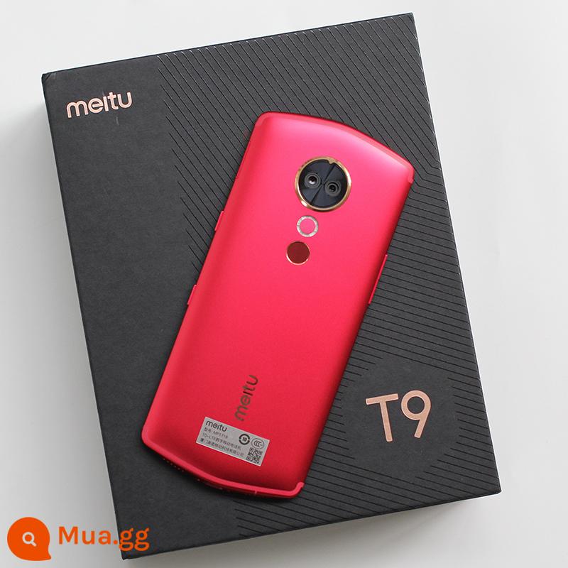 Điện thoại Meitu/Meitu T8s Photo Beauty M8S HelloKitty Sailor Moon T9 Limited Edition V7 - Meitu T9 Berry Đỏ Mới Chính Hãng Chưa Khui