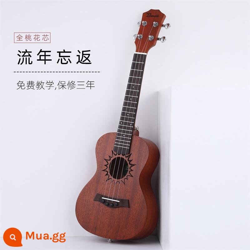 Đàn Ukulele Banston mới bắt đầu học sinh trưởng thành nữ nam 23 inch đàn Ukulele trẻ em nhập cảnh đàn guitar nhỏ - Thời gian thoáng qua 23 inch + gói quà tặng phụ kiện dạy học