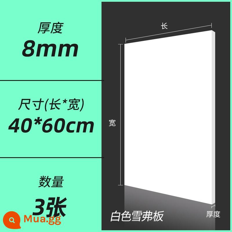 Hướng dẫn sử dụng bảng PVC vật liệu làm mô hình tự làm toàn bộ bảng xốp mật độ cao màu đen và trắng Chevron tùy chỉnh cắt bảng - Trắng 0,8 * 40 * 60CM (3 cái)