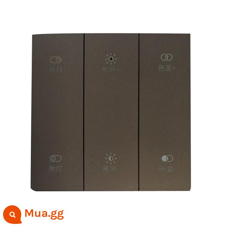 Đèn trần tích hợp Mijia Xiaoai 60x60 Ba màu làm mờ vô cấp Tmall Elf 30x30 Đèn máy tính bảng Bluetooth - Bảng điều khiển không dây [Tmall Dark Grey]