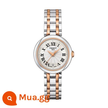 [Cùng phong cách của Lưu Diệc Phi] Đồng hồ nữ Tissot Tissot Official Little Beauty Series Quartz Steel Band - dải thép vàng