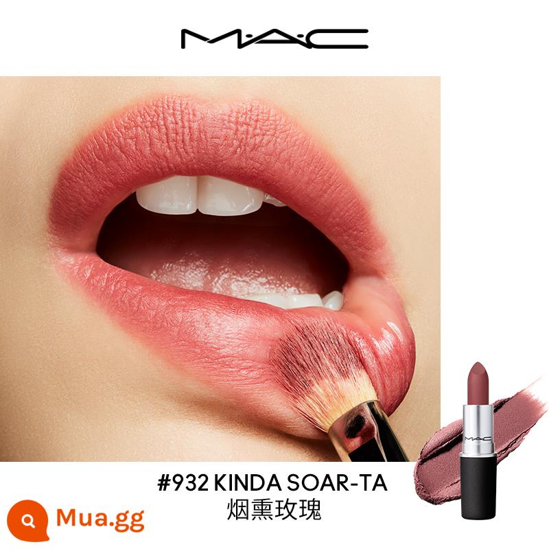 [Truyền hình trực tiếp lịch sự] Son môi MAC / Charm You Fog Bomb Lipstick Matte Whitening Female Authentic 316/925/923 - 932 KINDA SOAR-TA hoa hồng hun khói