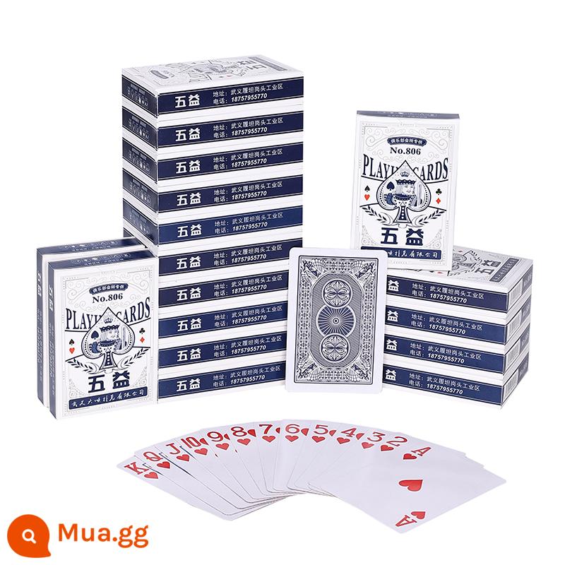 Chơi bài 100 đôi nguyên hộp Yaoji poker Haoji Minghuang thẻ bay poker phòng cờ vua giá rẻ chơi bài miễn phí vận chuyển - Cặp Wuyi 806/100 (khuyến nghị tầm trung)