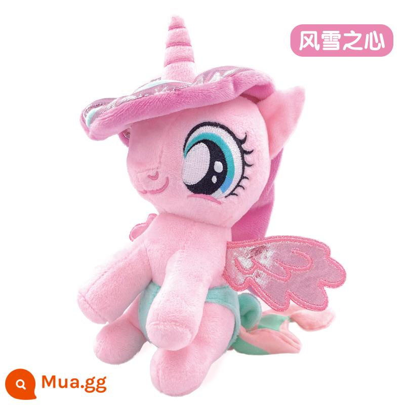 My Little Pony Đồ Chơi Trẻ Em Sang Trọng Búp Bê Kỳ Lân Búp Bê Tặng Bé Gái Gối Ngủ Công Chúa Chính Hãng - trái tim tuyết