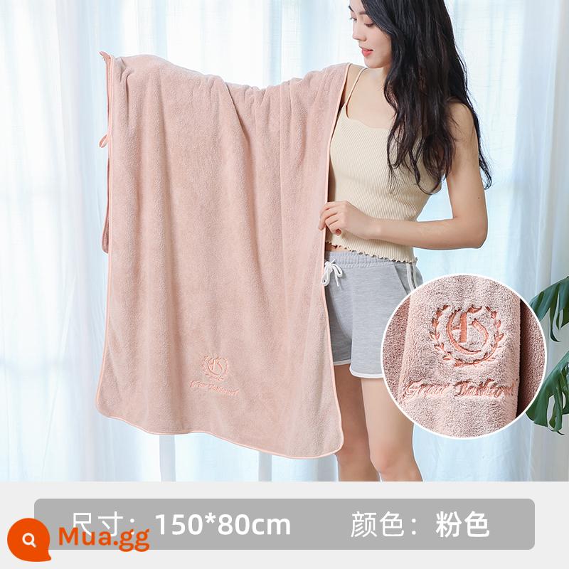 Khăn tắm Jieliya Nhà nữ Mùa đông người lớn hơn cotton cotton hấp thụ nước 2022 Mô hình cặp đôi mới Một cặp khăn bọc khăn - Bột Qianxi [Tiêu chuẩn loại A | Đặc 420g]