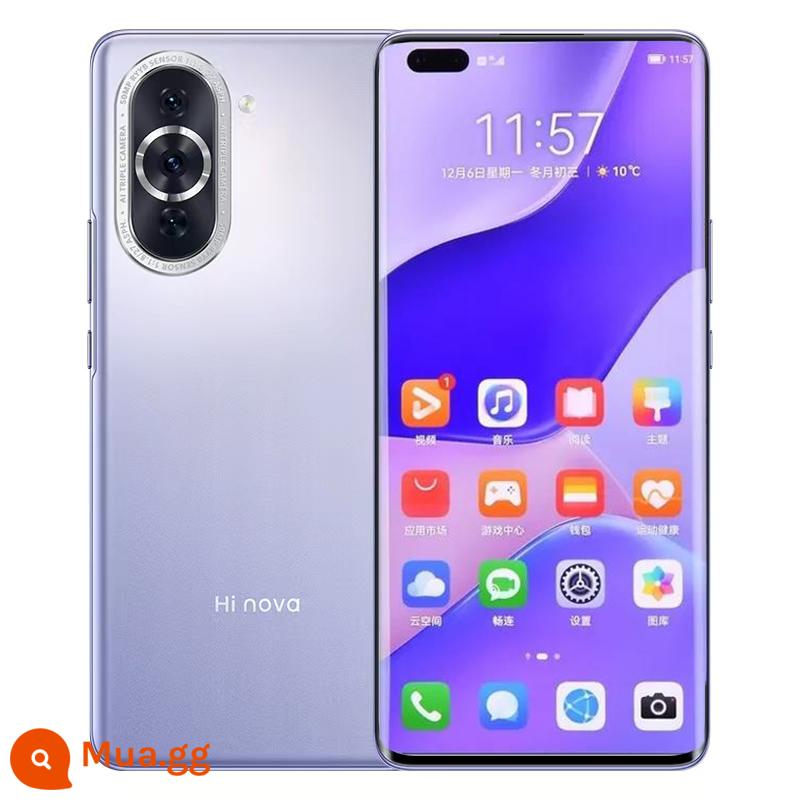 Xuống tay ngay sản phẩm mới Hi nova 10 Pro5G full Netcom 8+256G chính hãng điện thoại selfie sạc nhanh chính hãng - hinova10pro[Provence]