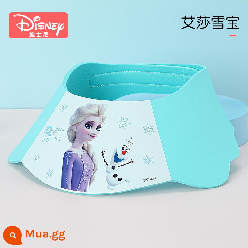 Disney Nón Dầu Gội Cho Bé Dầu Gội Trẻ Em Hiện Vật Mũ Tắm Trẻ Em Nón Dầu Gội Trẻ Em Thấm Nước Mũ Tắm - Elsa Olaf - vành rộng [tác dụng chống thấm nước tốt]